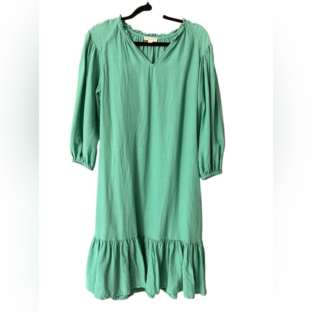 Knox Rose Turquoise A Line Midi Dress
